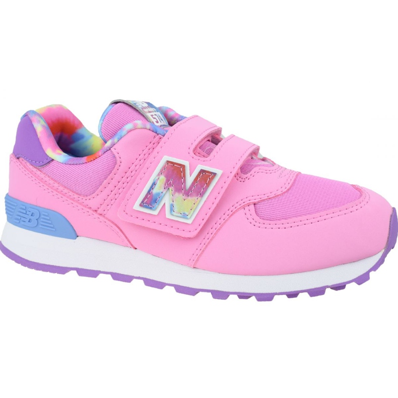 New Balance Jr YV574TDP Schuhe blau rosa