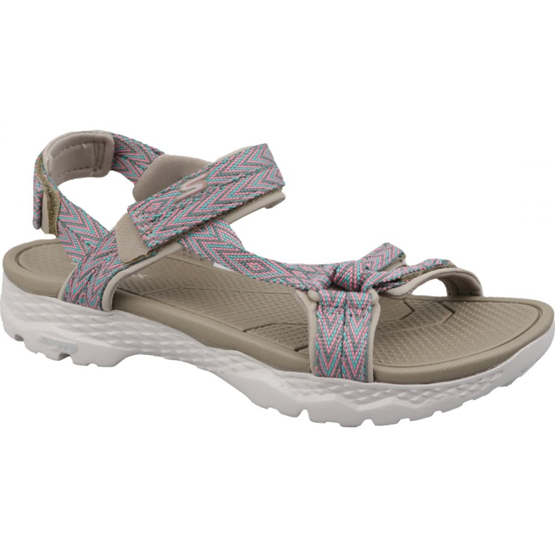 Skechers Go Walk Outdoors W 14644-TPE Sandalen beige grau mehrfarbig