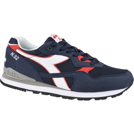 Schuhe Diadora N.92 M 101-173169-01-C2074 marineblau grau