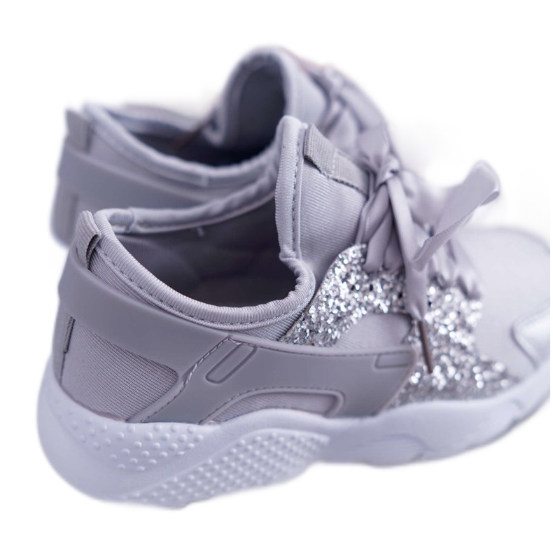 FRROCK Kinder Sportschuhe Grau Fairy Tale