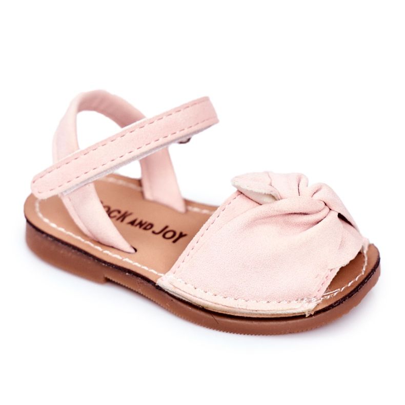FRROCK Sandalen für Kinder mit Klettverschluss Pink Goofy rosa rosa