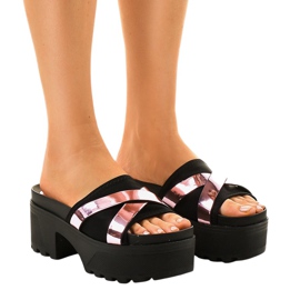 Schwarze High Heels CL-3A309-20