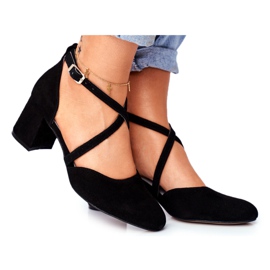 Damen Pumps Maciejka Leder Schwarz 04070-01