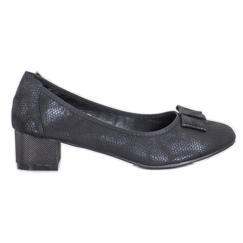 Goodin Bequeme schwarze Pumps