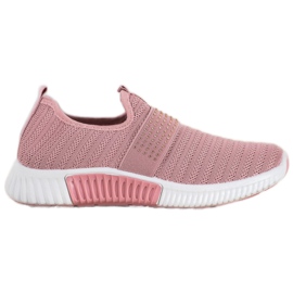 SHELOVET Sportschuhe zum Hineinschlüpfen rosa