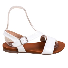 Kylie Klassische Sandalen weiß