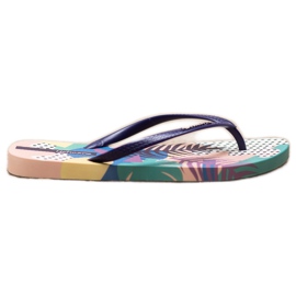 HOTMARZZ Gemusterte Flip-Flops mehrfarbig