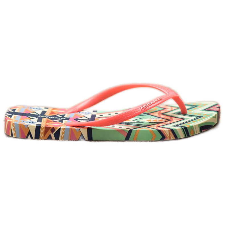HOTMARZZ Gemusterte Flip-Flops mehrfarbig