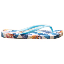 HOTMARZZ Gemusterte Flip-Flops mehrfarbig
