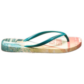 HOTMARZZ Gemusterte Flip-Flops mehrfarbig