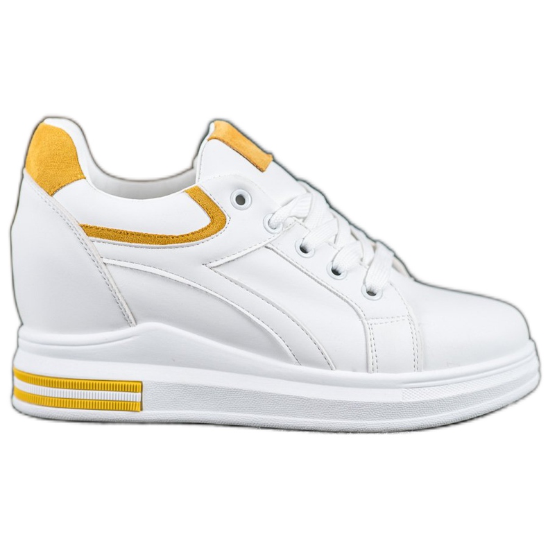 Lovery Keil Turnschuhe weiß