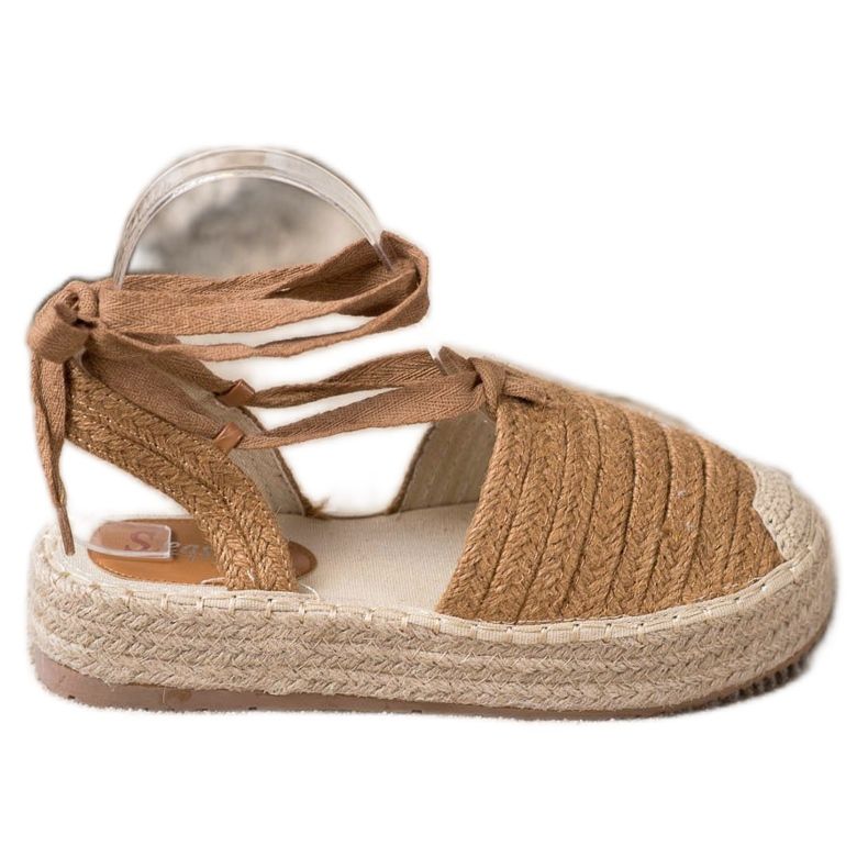 Seastar Gebundene Espadrilles-Sandalen braun