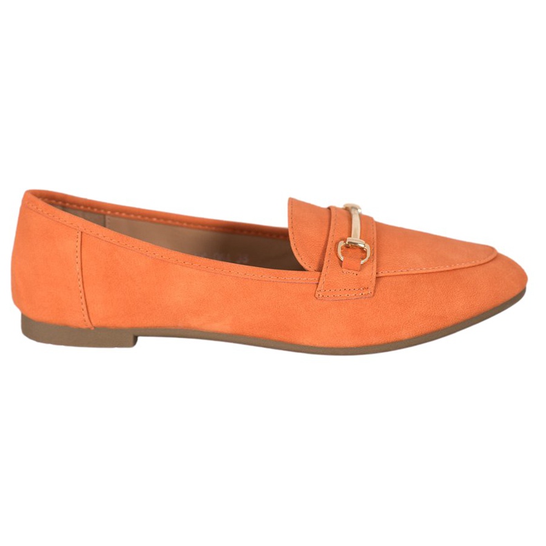 Nio Nio Elegante Loafer mit Öko-Leder orange
