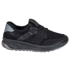 SHELOVET Schwarze Sportschuhe