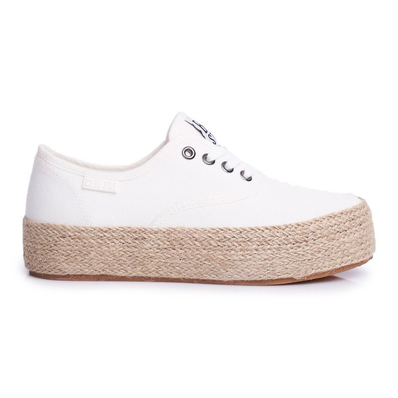 Damen Espadrilles Big Star Weiß FF274143