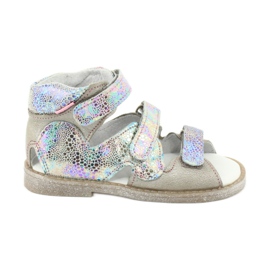 Hochpräventive Sandalen Mazurek 291 zloty mehrfarbig gelb