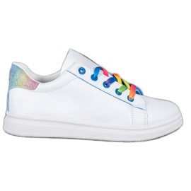 SHELOVET Modische Sportschuhe weiß