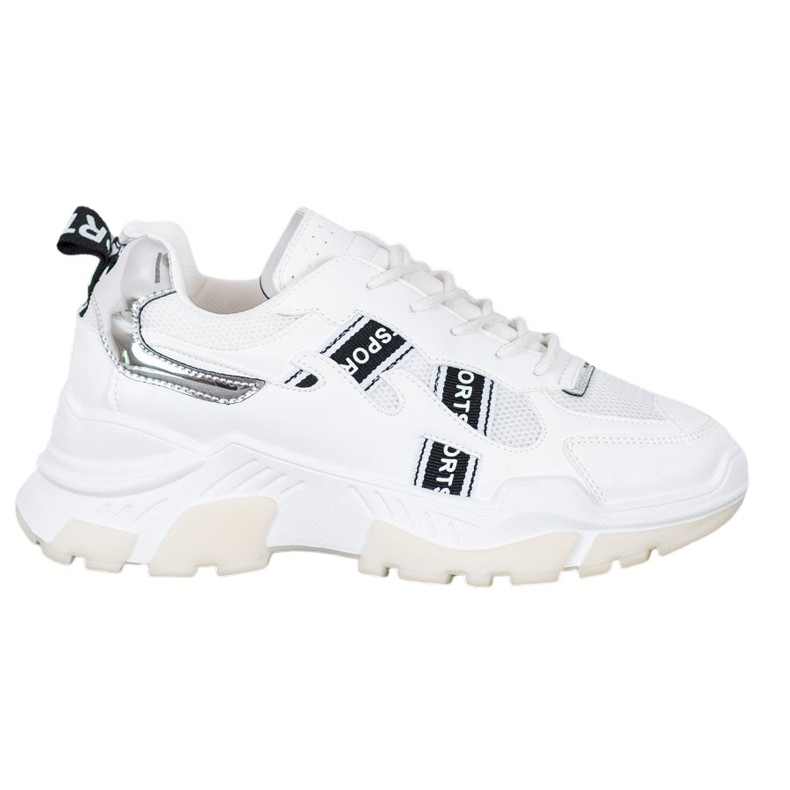 SHELOVET Weiße Sport-Sneaker