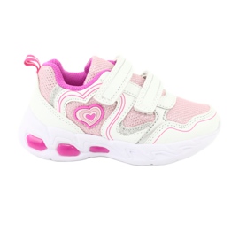 Evento Leuchtende Sportschuhe NEWS 20DZ55-1778 weiß pink grau