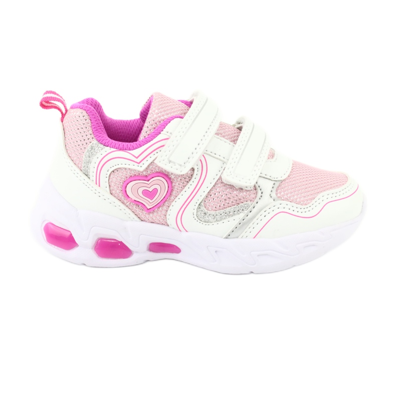 Evento Leuchtende Sportschuhe NEWS 20DZ55-1778 weiß rosa grau