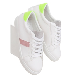 Weiße Damen Sneaker WB811 WEISS / GRAU