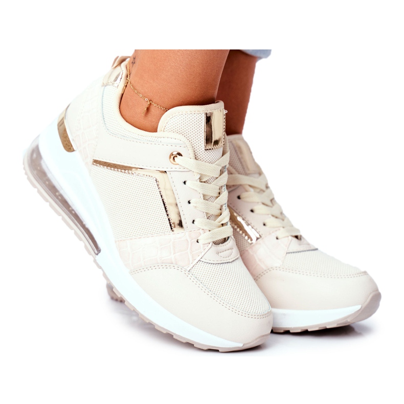 ADY Sportschuhe für Damen Beige Sparks