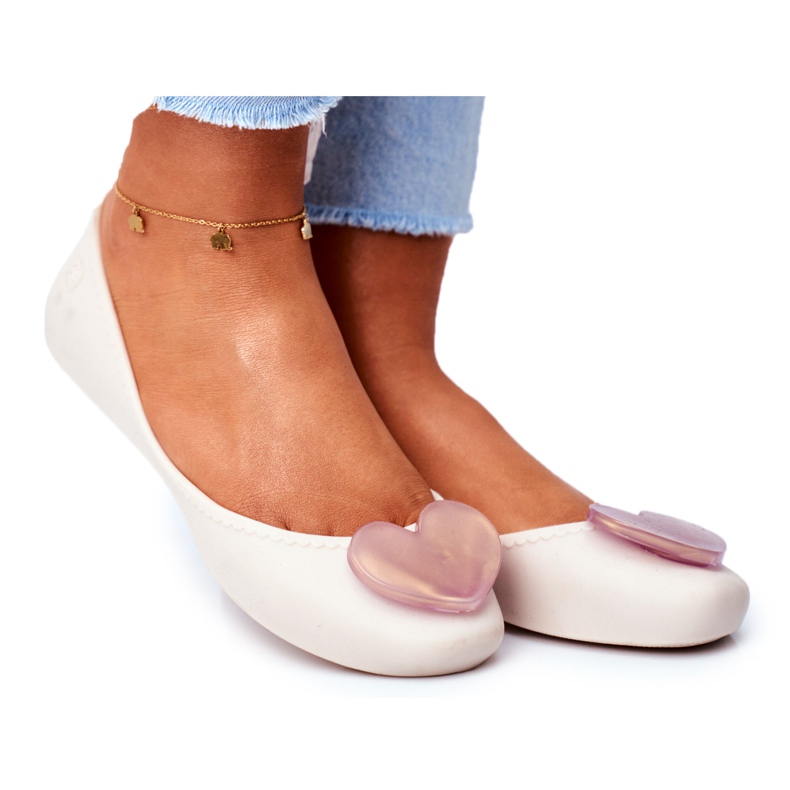 Damen Gummiballerinas mit Duft ZAXY Beige FF285051