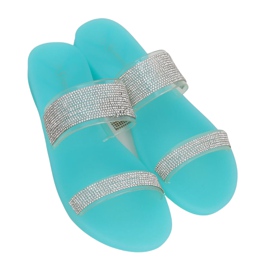 Blaue Silikon-Flip-Flops BG51 Blau