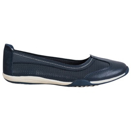 M.Daszyński Sport-Lederballerina blau