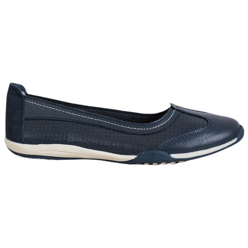 M.Daszyński Sport-Lederballerina blau