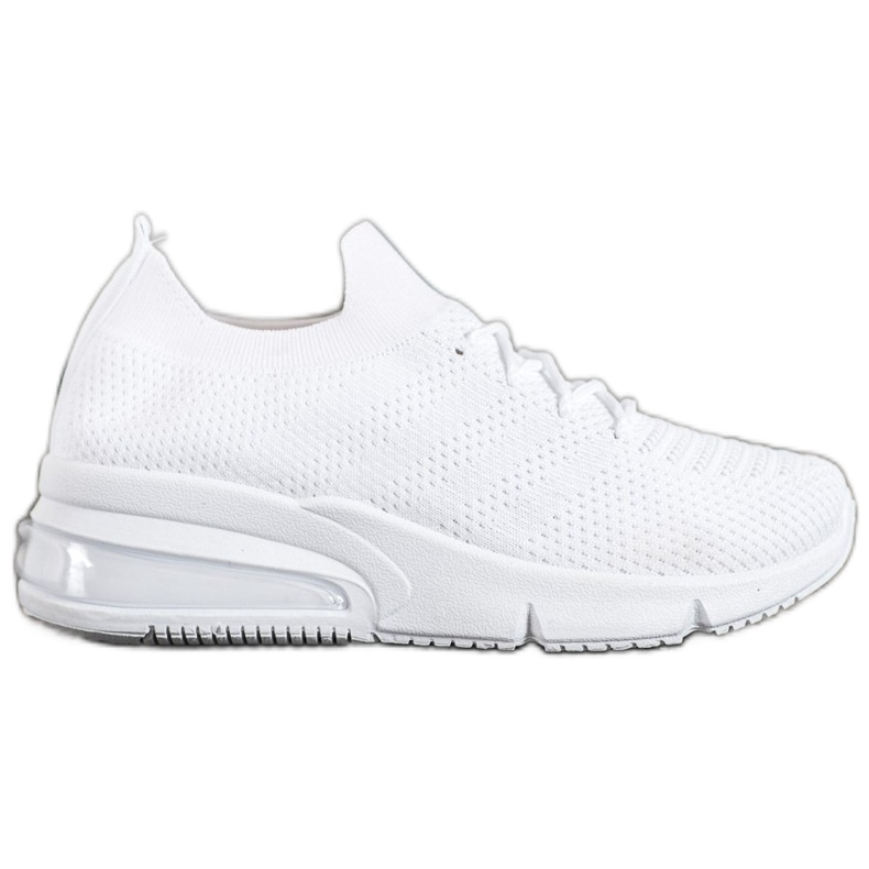 SHELOVET Textile weiße Turnschuhe