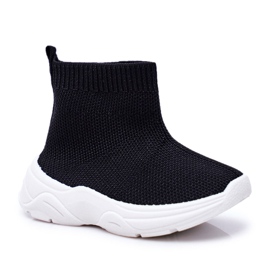 FRROCK Hohe schwarze Viki Kinder Sportschuhe