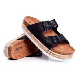 Damen Hausschuhe Big Star Schwarz FF274664