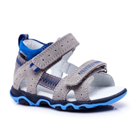 Bartek S.A. Kindersandalen für Jungen Bartek T-71824 / 76G grau