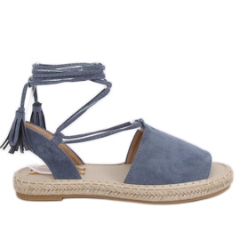 Blaue Damen Espadrilles BB25 Blau