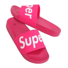 Fuchsia Damen CK110 Fuchsia Hausschuhe rosa