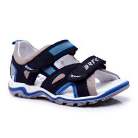 Bartek S.A. Kindersandalen für Jungen Prophylaktisch Bartek T-16176-7 / 0KP marineblau