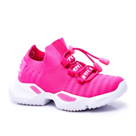 Bartek S.A. Kinder Sportschuhe Bartek Fuchsia T-75203 / 65A rosa