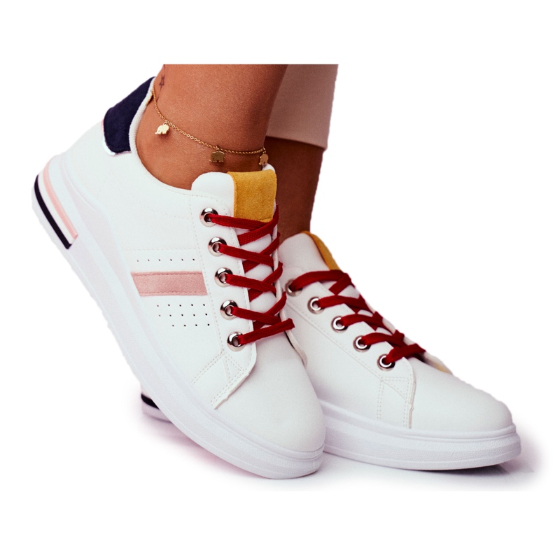 PS1 Damen Sportschuhe weiß und marineblau Mirra mehrfarbig