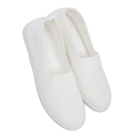 Weiße Damen Sneaker ZK097 Bianco