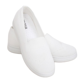 Weiße Damen Sneaker ZK069 Bianco