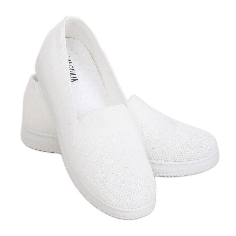 Weiße Damen Sneaker ZK069 Bianco