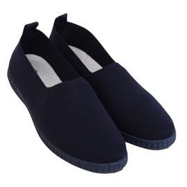 Marineblaue Damen Sneaker ZK118 Blu navy blau