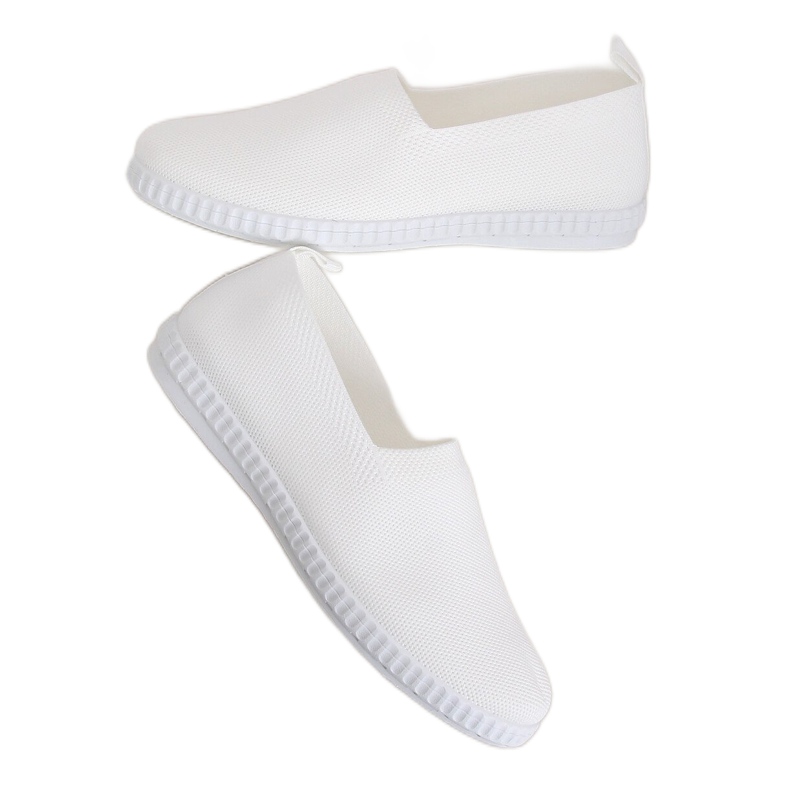 Weiße Damen Sneaker ZK118 Bianco