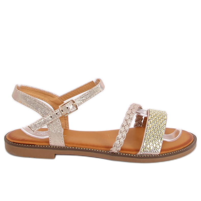 Gold Damensandalen 620-62 Gold golden