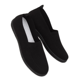 Schwarze Damen Sneaker ZK116 Nero