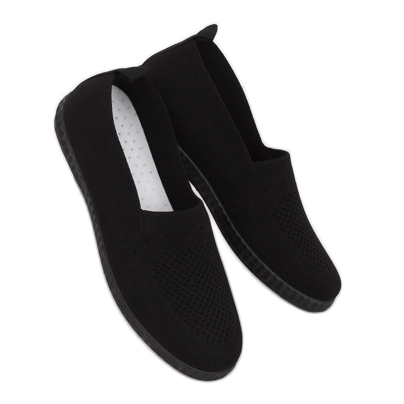 Schwarze Damen Sneaker ZK116 Nero