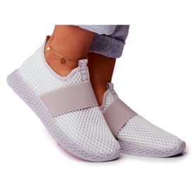 SEA Damen Sport Slip-on Hellgrau La Fiesta