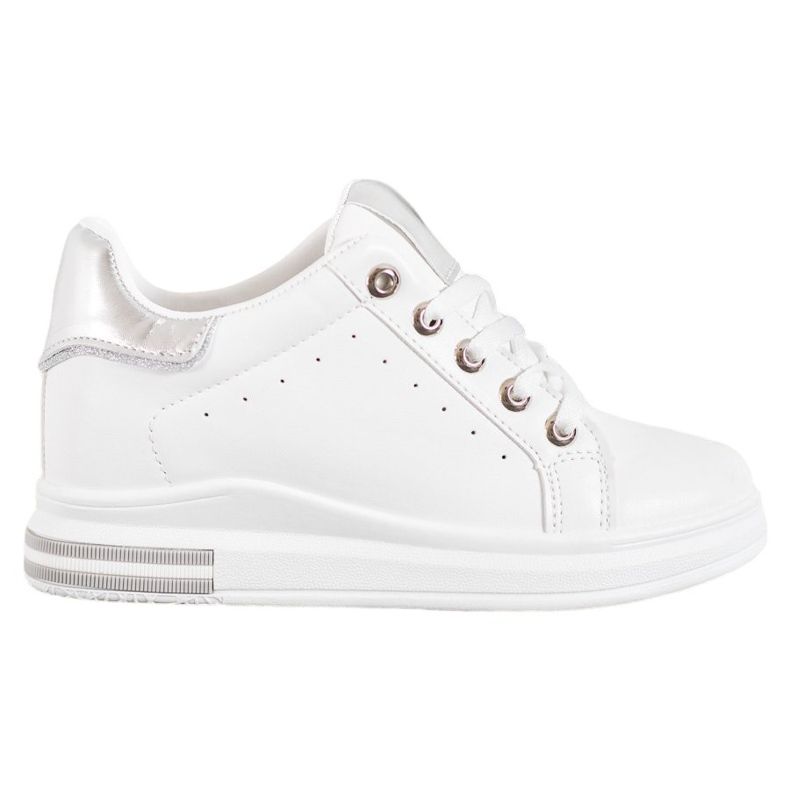 SHELOVET Sportschuhe auf einem Keil weiß