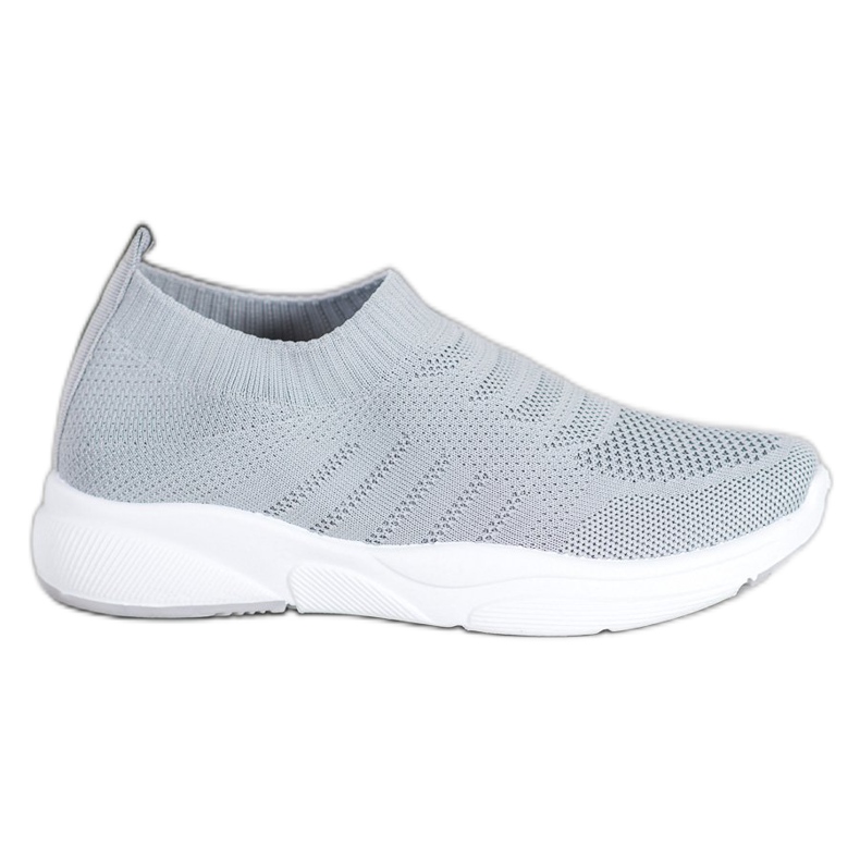 Sweet Shoes Bequeme Slipons auf der Plattform grau